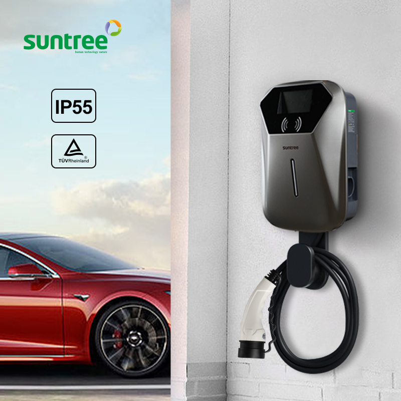 7-22kw AC Ocpp Wallbox Ev Car  - Wallbox Ev ulasan dan harga