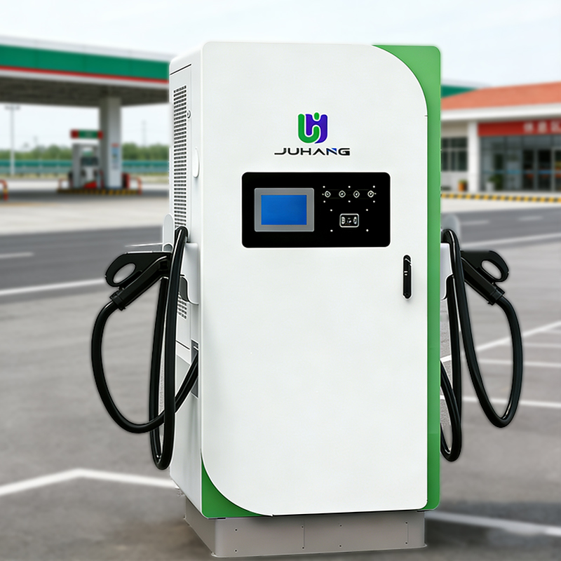 60kw  CCS2+CHAdeMO OCPP Fast C - Fast Ev Charger ulasan dan harga