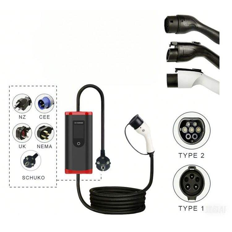 7kw Type 2 (IEC 62196)Portable - Ev Charger ulasan dan harga