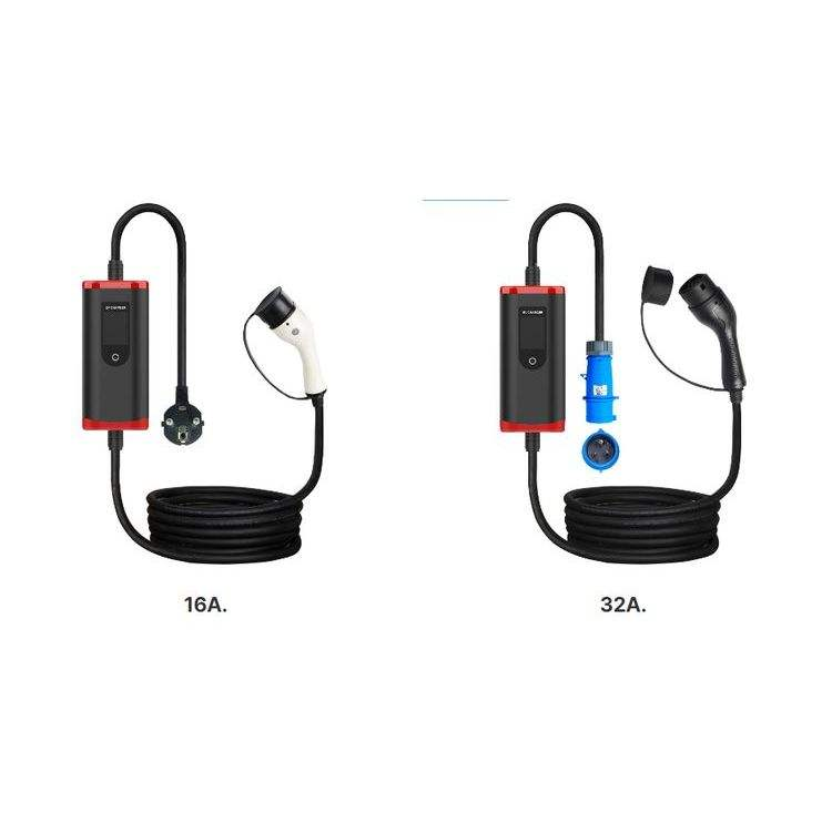 7kw Type 2 (IEC 62196)Portable - Ev Charger ulasan dan harga