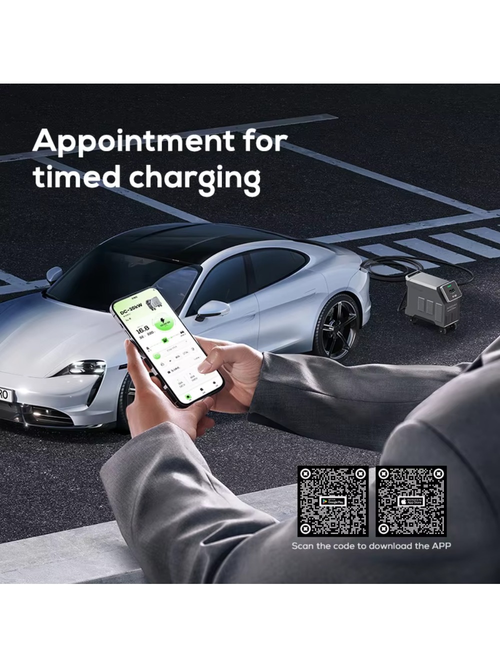 CCS2 Portable DC EV Charger 60 - Portable Ev Charger ulasan dan harga