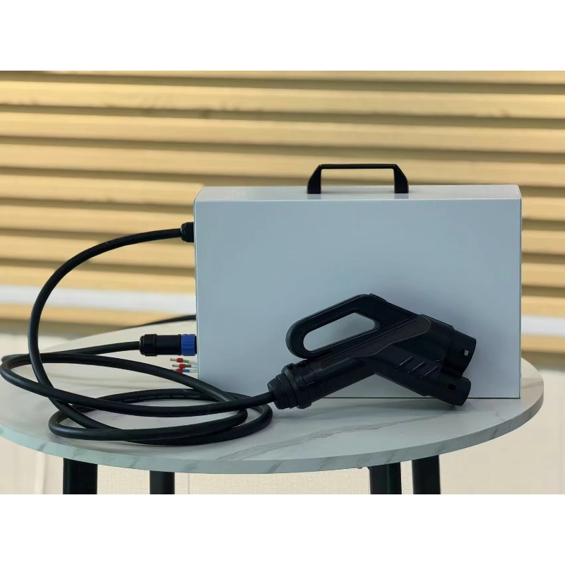 Portable 7kW DC Charging Pile  - Ev Charging Pile ulasan dan harga