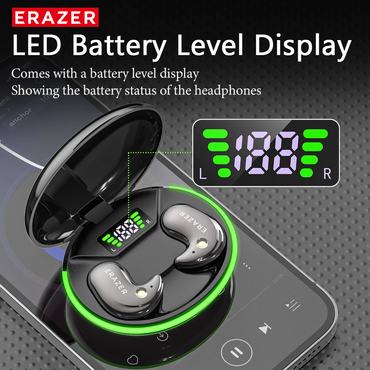 EARZER XF58 In-Ear Bluetooth H - Type 2 Charger ulasan dan harga