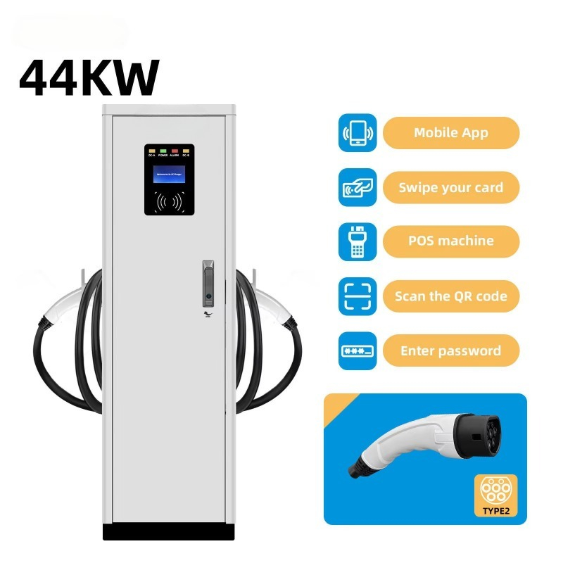 22kW*2 GB/T Type1/Type2 Dual A - Ev Charger ulasan dan harga