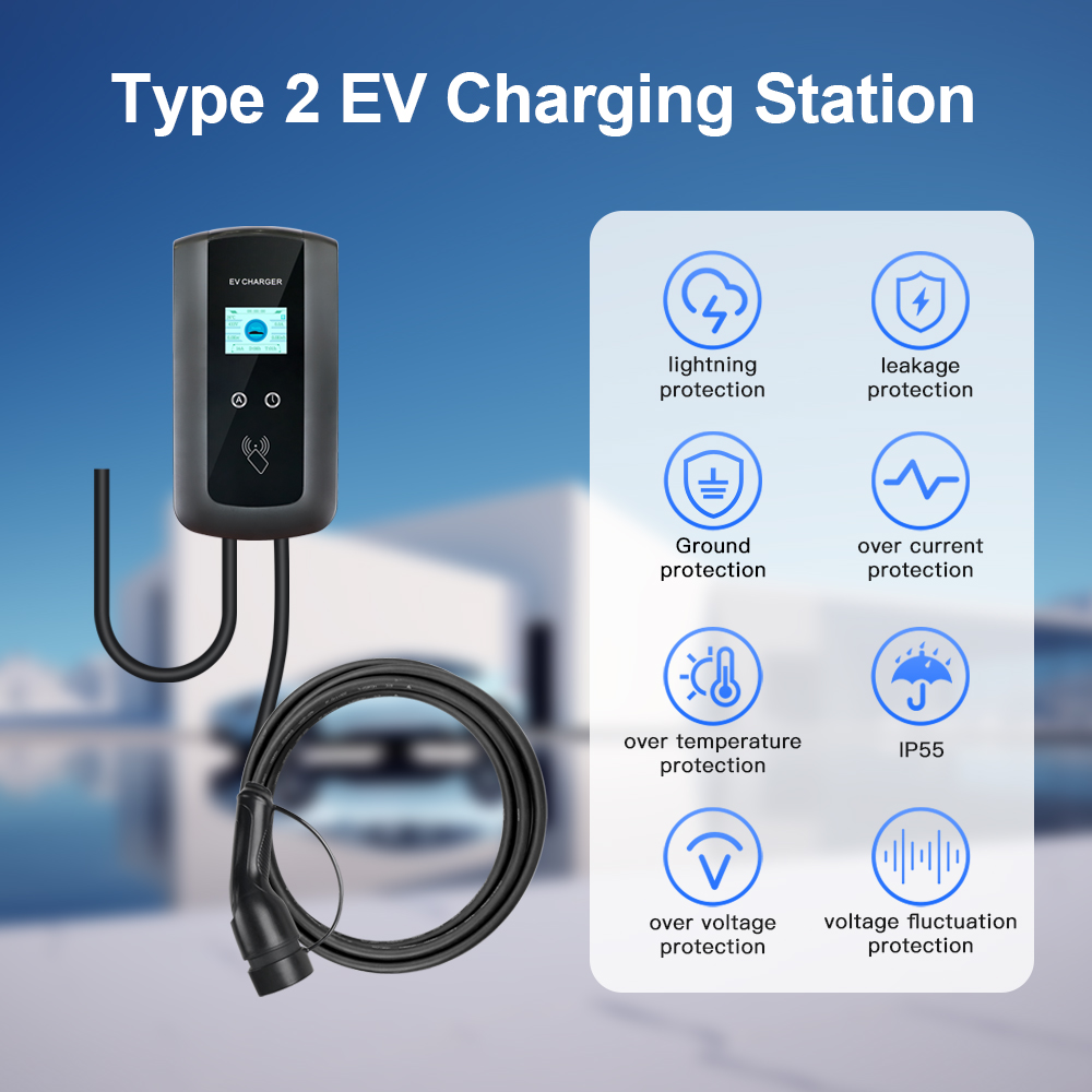 Kolanky 32A 7.2/22KW EV Chargi - Ev Charging Cable ulasan dan harga