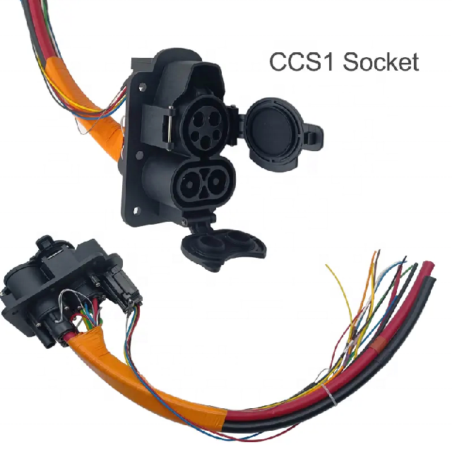 WUFEN SAE J1772-3 CCS1 Socket  - Ev Charging Cable ulasan dan harga